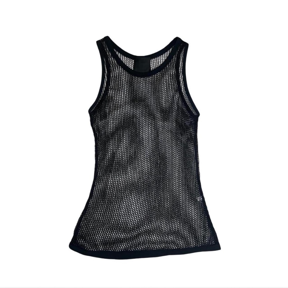 Givenchy Black Mesh Tank